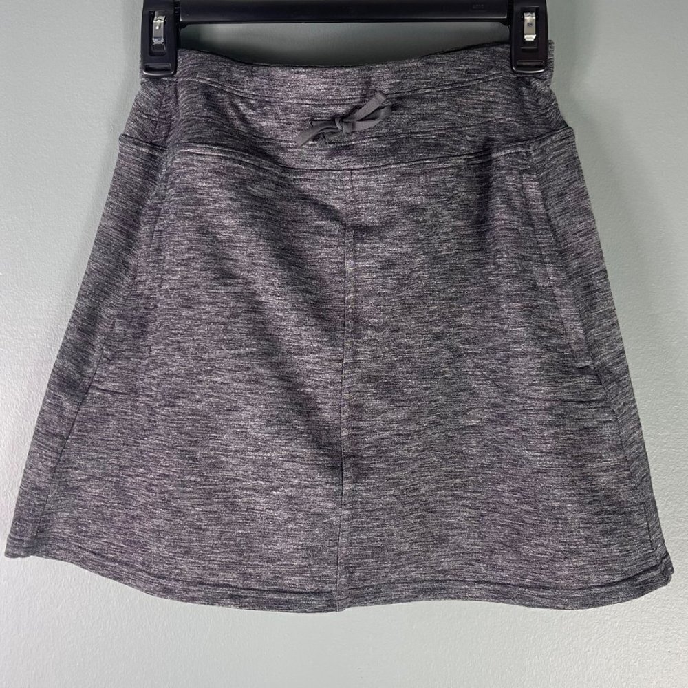Kuhl Skort Sz XS Heathered Dark Gray Gorpcore Hiking Athleisure Golf Sporty